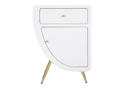 Table de Chevet Haute Venus – Design Élancé 60 x 32 x 79 cm