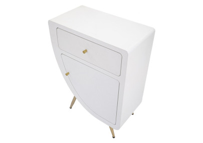 Table de Chevet Haute Venus – Design Élancé 60 x 32 x 79 cm