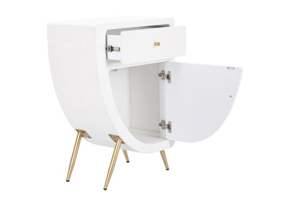 Table de Chevet Haute Venus – Design Élancé 60 x 32 x 79 cm