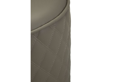 Coiffeuse Sharon Grise Pieds Argentés – Chic Métallisé 120 x 40 x 75 cm