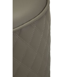 Coiffeuse Sharon Grise Pieds Argentés – Chic Métallisé 120 x 40 x 75 cm