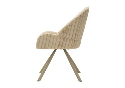 Sedia Stoccolma Crema – Raffinatezza Nordica (Set da 2) 58 x 53 x 85 cm