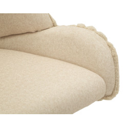 Sedia Stoccolma Crema – Raffinatezza Nordica (Set da 2) 58 x 53 x 85 cm