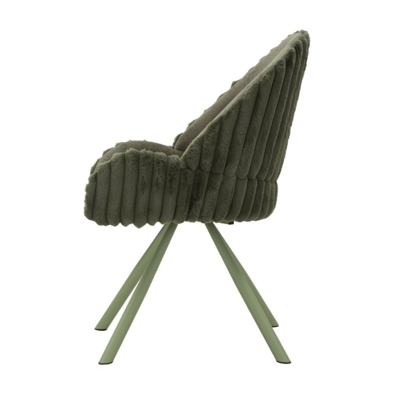 Sillas Estocolmo Verdes – Espíritu Natural (Lote de 2) 58 x 53 x 85 cm