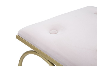 Pouf Cœur Rose – Passion Pastel 50 x 37,5 x 51,5 cm