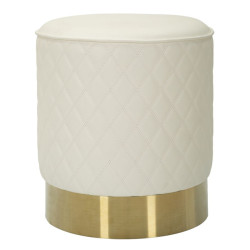 Pouf Sharon Rond – Simplicité Parfaite Ø36 x 39 cm