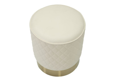Pouf Sharon Rond – Simplicité Parfaite Ø36 x 39 cm
