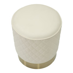 Pouf Sharon Rond – Simplicité Parfaite Ø36 x 39 cm