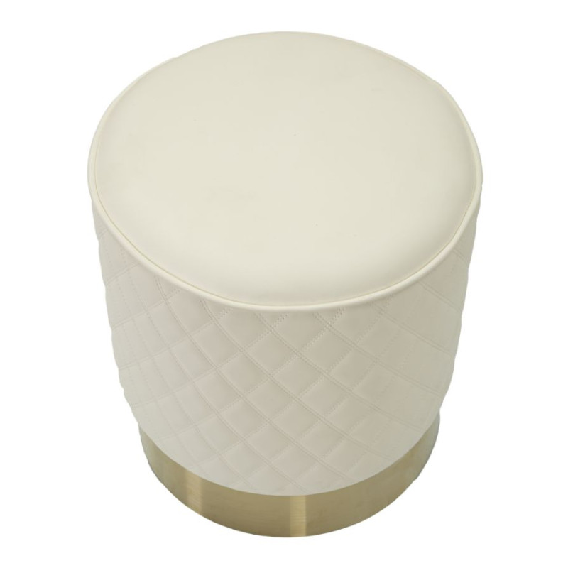 Pouf Sharon Rond – Simplicité Parfaite Ø36 x 39 cm
