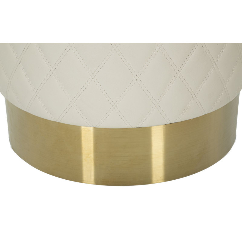 Pouf Sharon Rond – Simplicité Parfaite Ø36 x 39 cm