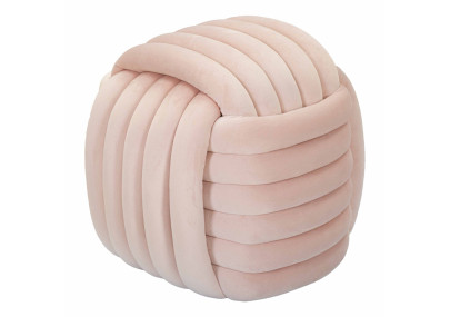 Pouf Softy Rose – Rêve Pastel 45 x 45 x 45 cm