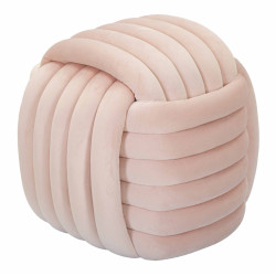 Pouf Softy Rose – Rêve Pastel 45 x 45 x 45 cm