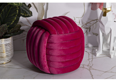 Pouf Softy Fuchsia – Explosion Glam 45 x 45 x 45 cm