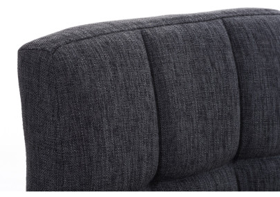 Tabouret de bar Peru, tissu C, gris foncé