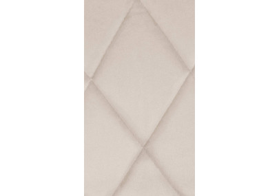 Sgabello da bar Lazio Velvet crema,nero