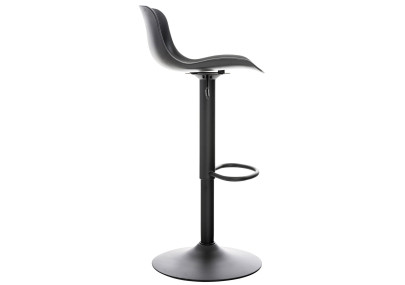 Ensemble de 4 tabourets de bar Almada, noirs