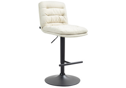 Barhocker Damar Stoff schwarz