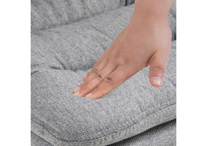 Barhocker Damar Stoff schwarz