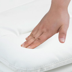 Taburete de bar Damar en polipiel Blanco,Blanco