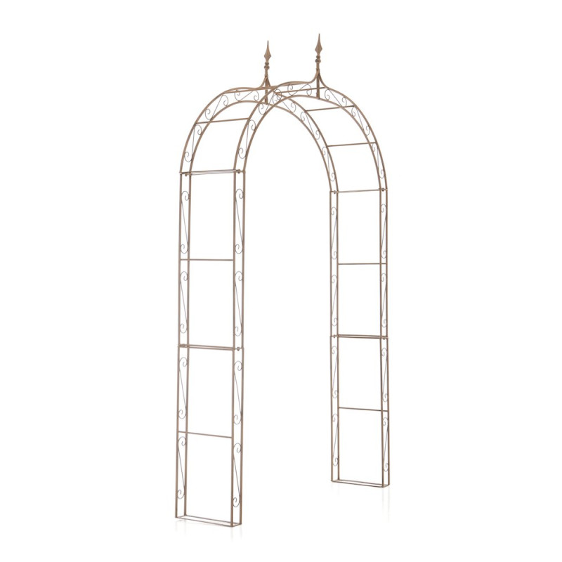 Arco da Giardino Lenz in Ferro antico marrone