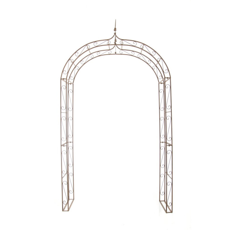 Arco da Giardino Lenz in Ferro antico marrone