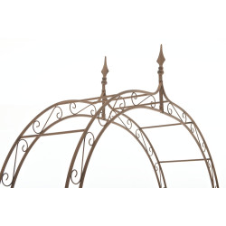 Arco da Giardino Lenz in Ferro antico marrone