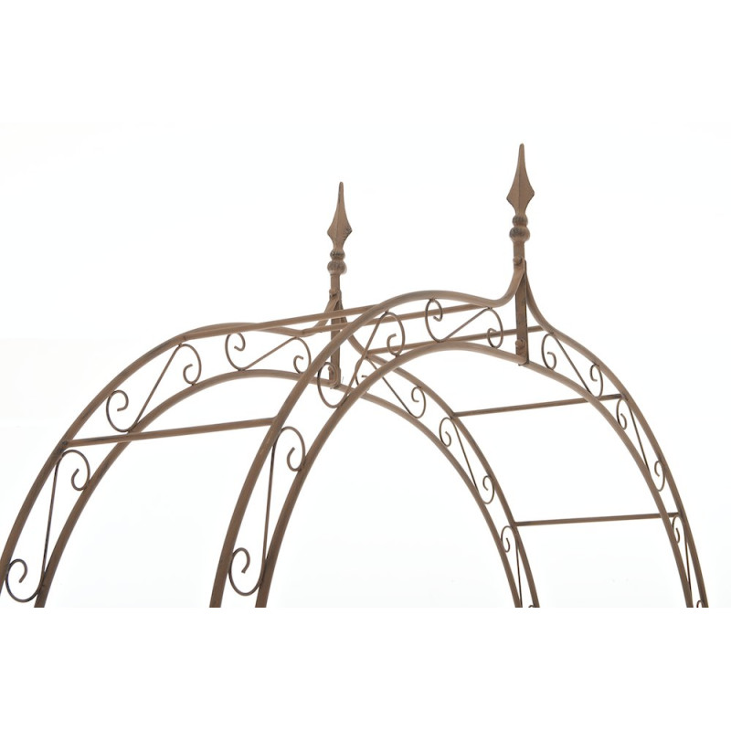 Arco da Giardino Lenz in Ferro antico marrone