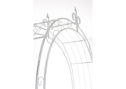 Arco Pergolato Sun da Giardino bianco antico