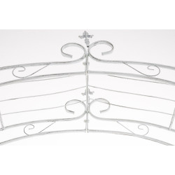 Rose arche Soleil blanc antique