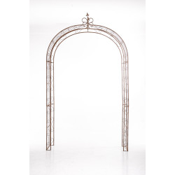 Arco Pergolato Sun da Giardino antico marrone