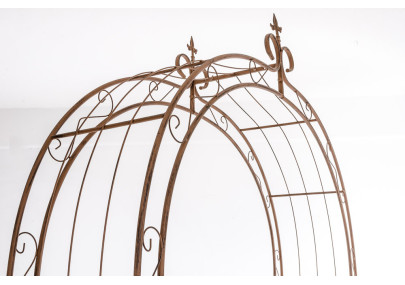 Arco Pergolato Sun da Giardino antico marrone