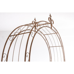 Rose arche Soleil brun antique