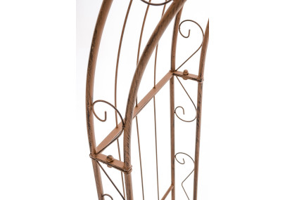 Arco Pergolato Sun da Giardino antico marrone