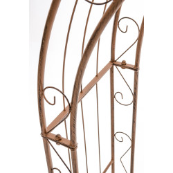 Arco Pergolato Sun da Giardino antico marrone