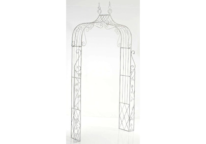 Arc de rose Aurora blanc antique