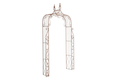 Arc de rose Aurore brun antique