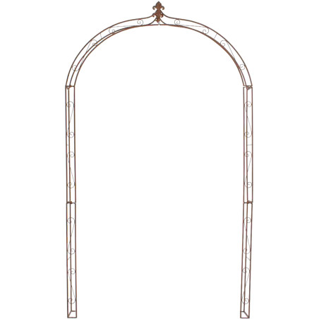 Anna, arche de roses brunes antiques