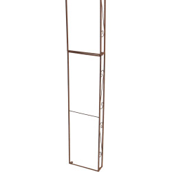 Anna, arche de roses brunes antiques