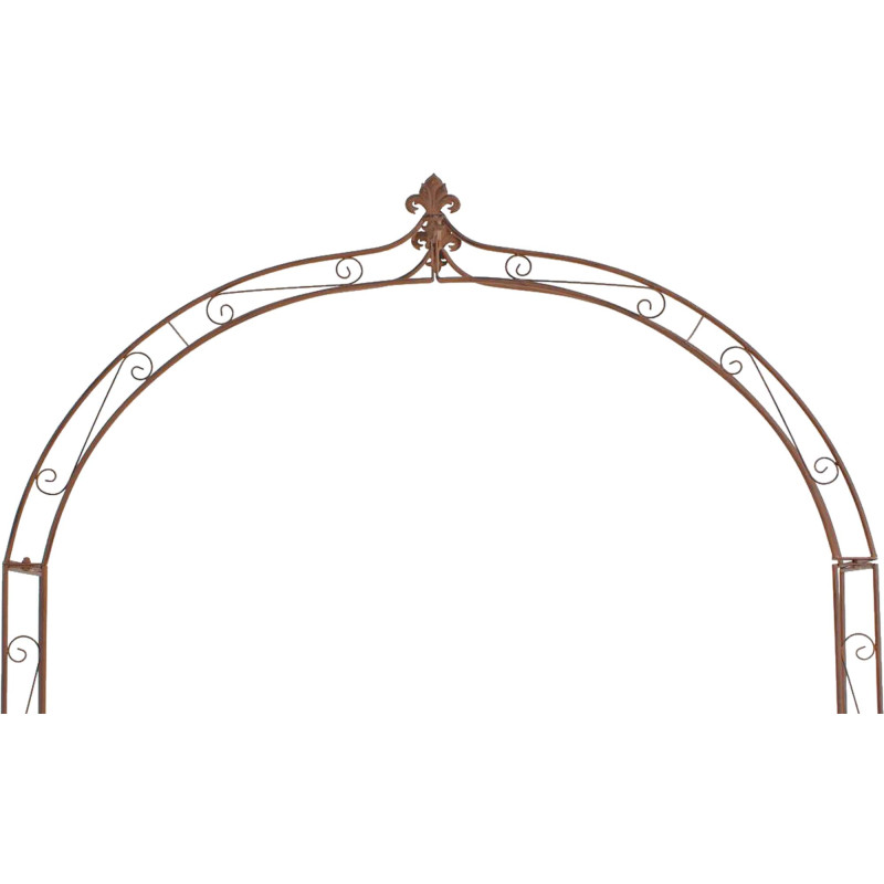 Anna, arche de roses brunes antiques