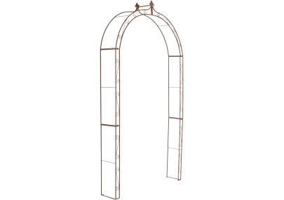 Anna, arche de roses brunes antiques