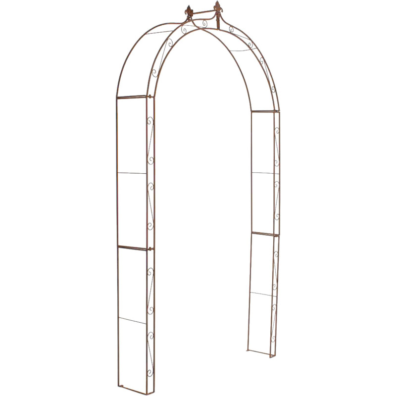 Anna, arche de roses brunes antiques