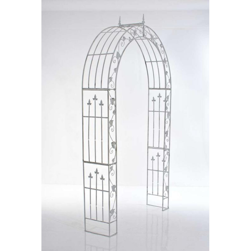 Emma, arche de roses blanches antiques