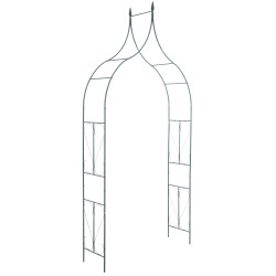 Arche de roses vertes des années 40