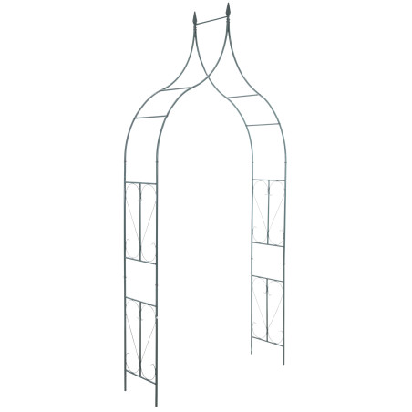 Arche de roses vertes des années 40