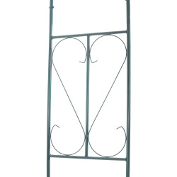 Arche de roses vertes des années 40