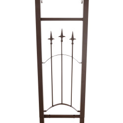 Arche de roses de Louxor avec portail, marron