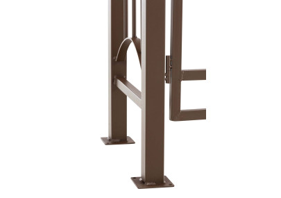 Arco in Metallo Luxor marrone