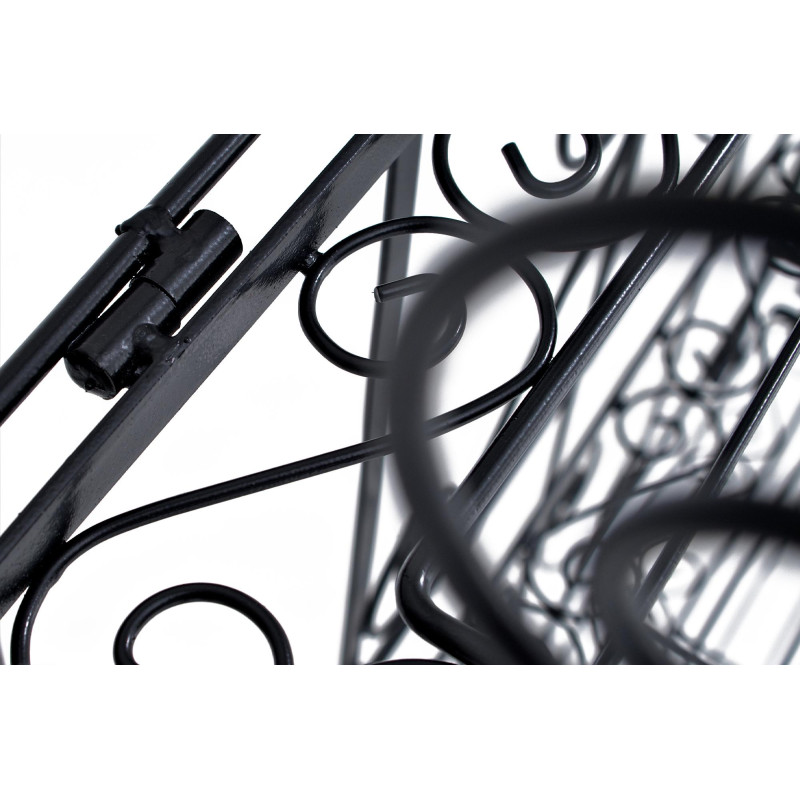 Étagère autoportante noire Ciara