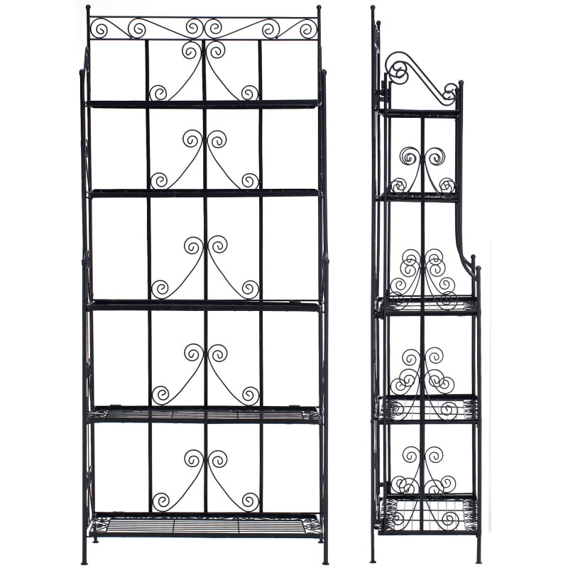 Étagère in Ferro Ciara nero