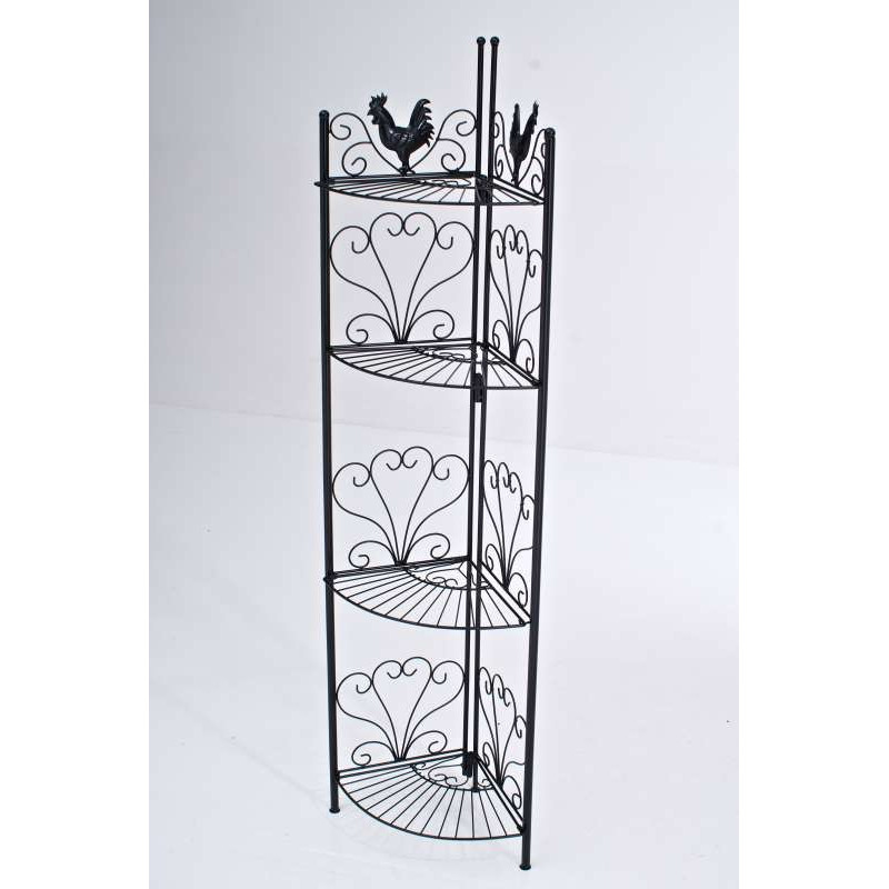 Étagère autoportante noire Marie